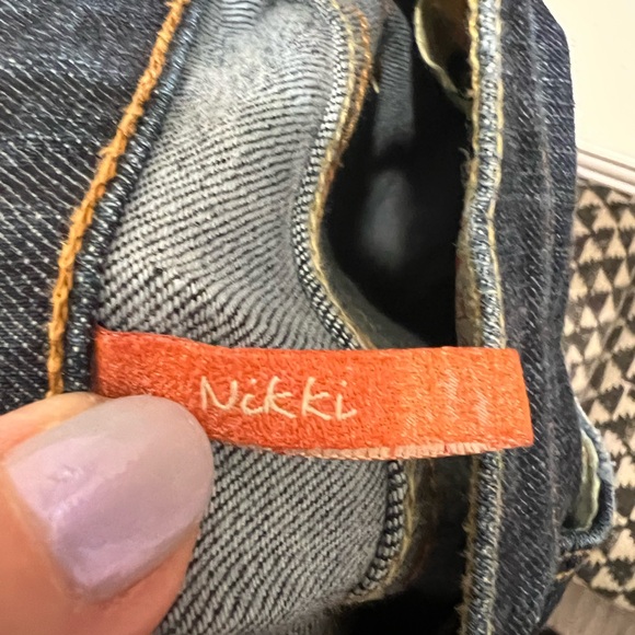 David Kahn Flare Blue Denim Jeans Boot Cut Jeans Size 27 - Picture 5 of 9